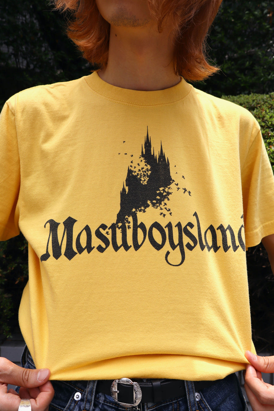 MASU (MASU) Masuboysland T-Shirts Yellow mail order | Palette Art 