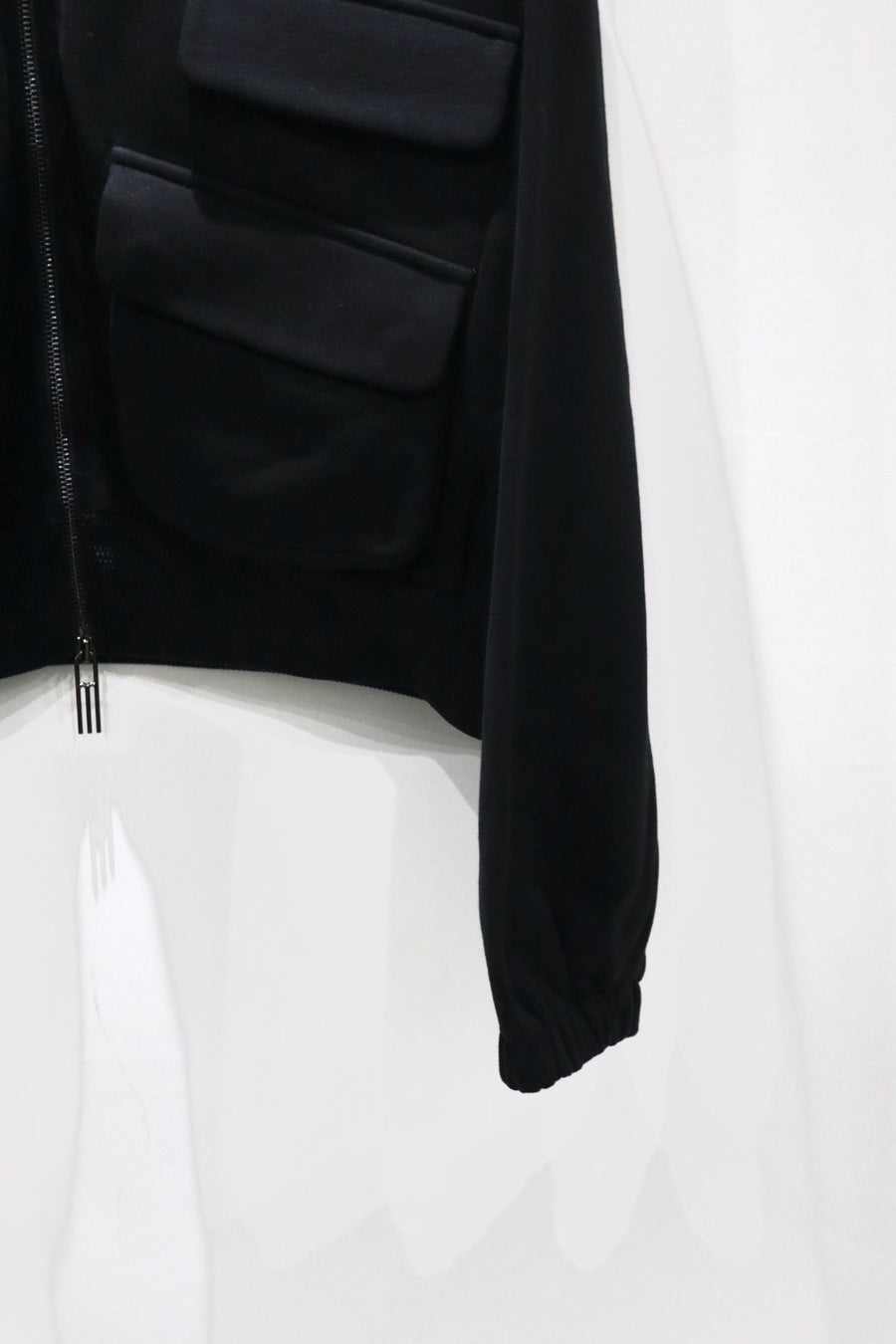 NAMESAKE(ネイムセイク)のHUGO GLOBE ZIP HOODIE EUPHORIC BLACK NAMESAKE(ネイムセイク)のHUGO GLOBE ZIP HOODIE EUPHORIC BLACK