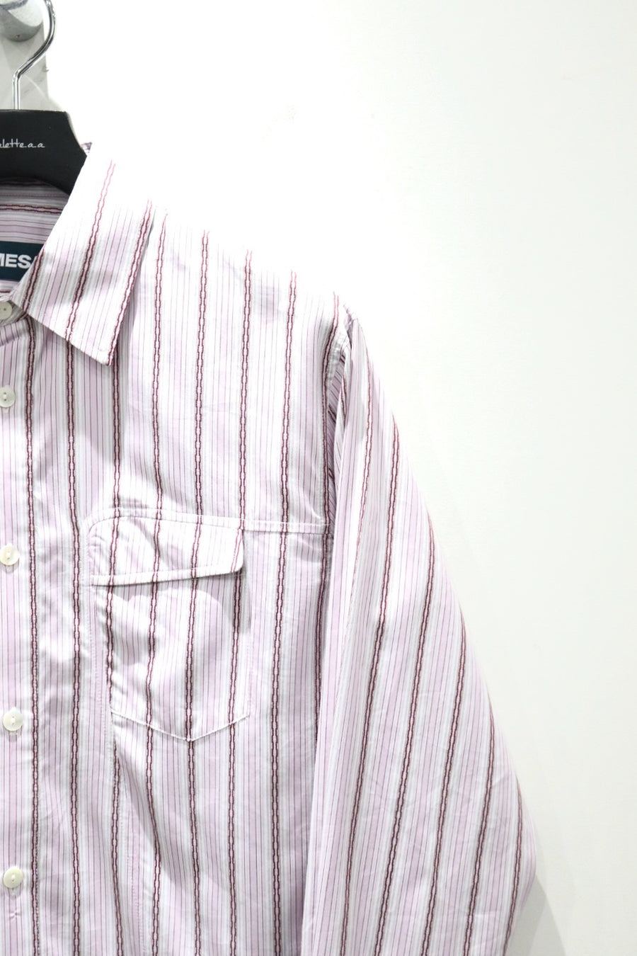 NAMESAKE  COMO LS SHIRT(AURORA STRIPE)