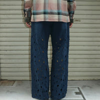 SUGARHILL(シュガーヒル)のCRASHED SWEAT TROUSERS OLD NAVYの通販 