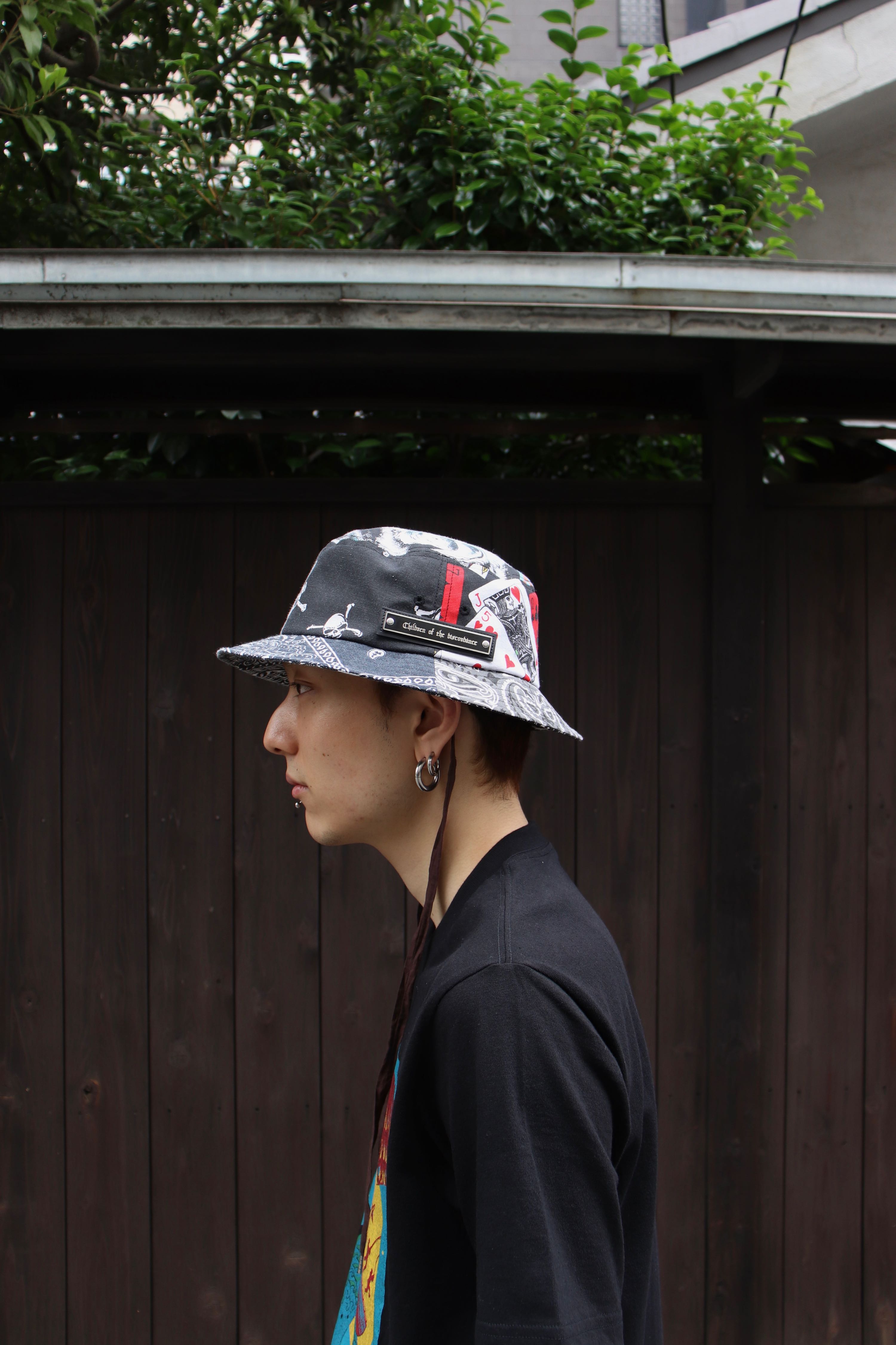 Children of the discordance(チルドレンオブザディスコーダンス)のBANDANA BUCKET HAT TYPE  B-1の通販｜PALETTE art aliveのオンラインショップ – PALETTE art alive ONLINE STORE