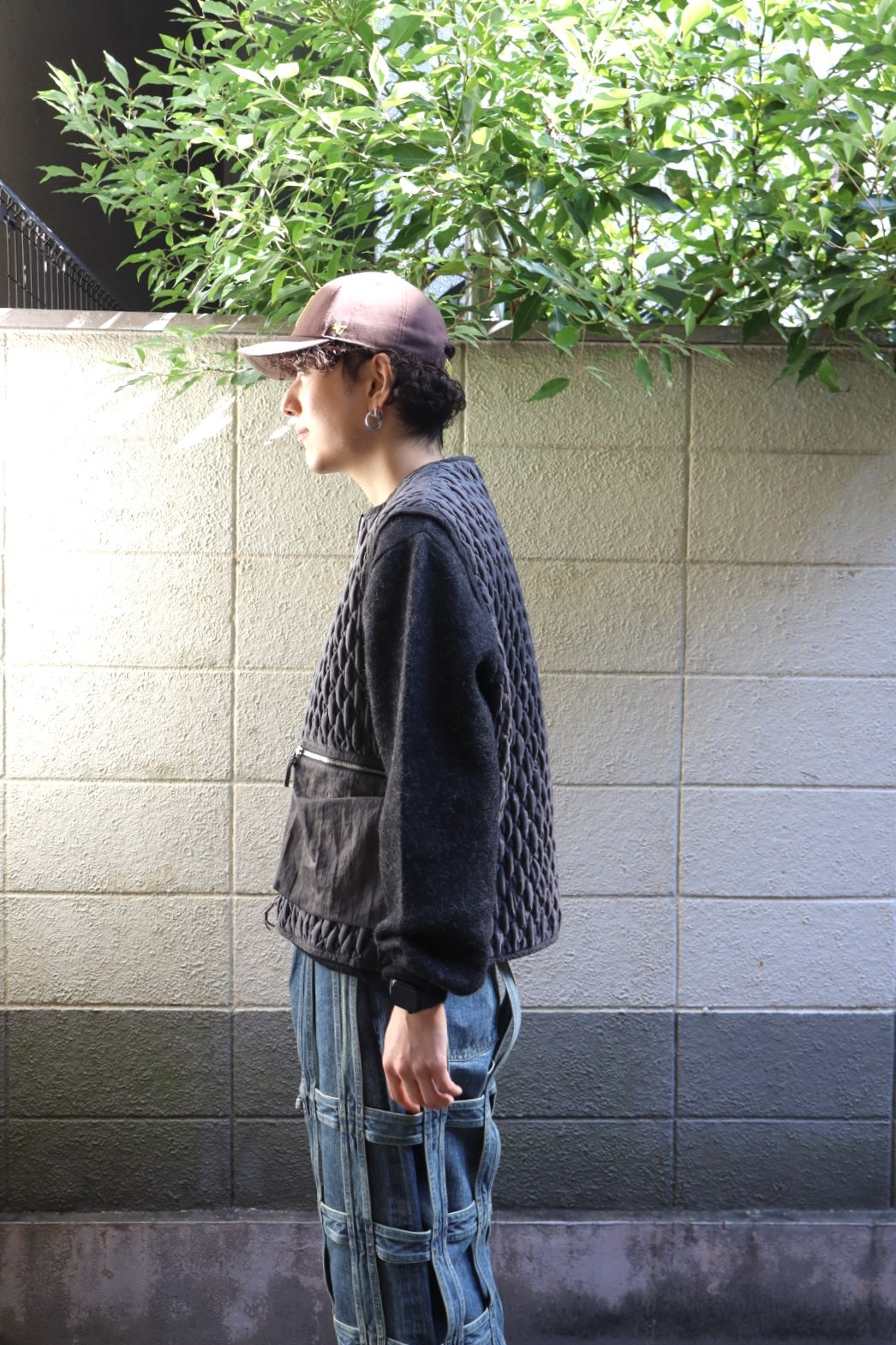 トップス NULABEL \"GARMENT DYED VALLEYS VEST\" NULABEL 