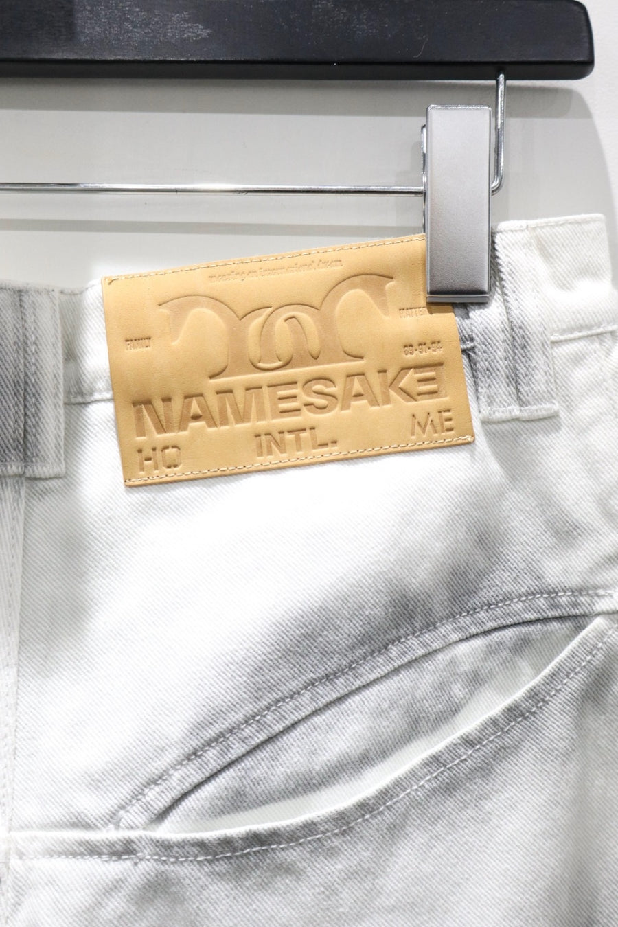 NAMESAKE  ANTONIO WASHED CARPENTER JEANS(WASHED CANVAS)