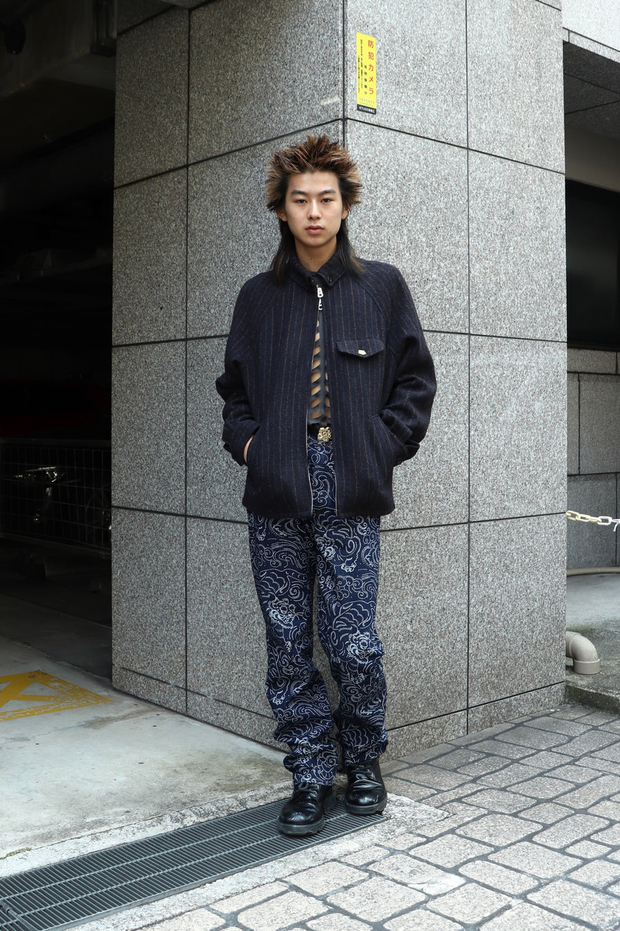 KENZO  STRAIGHT ASAGAO FIT STAR TIGER