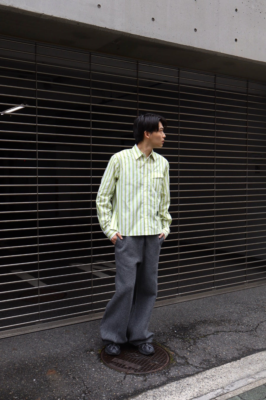 NAMESAKE  ASTRO JOGGER(ASH GRAY)