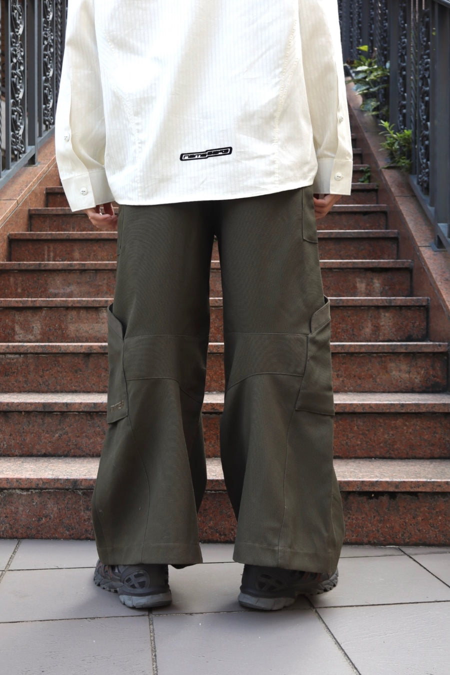 NAMESAKE  RONNY CARGO PANTS(DARK OLIVE)