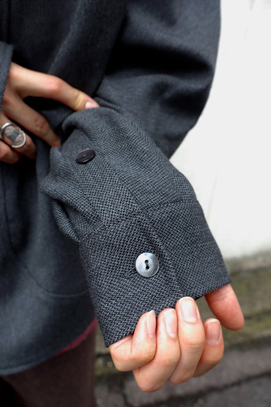 NAMESAKE  COMO FLEECE SHIRT