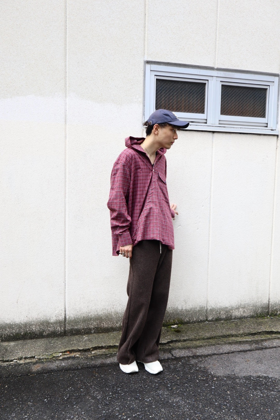 NAMESAKE  RUS TWIST HOODED SHIRT