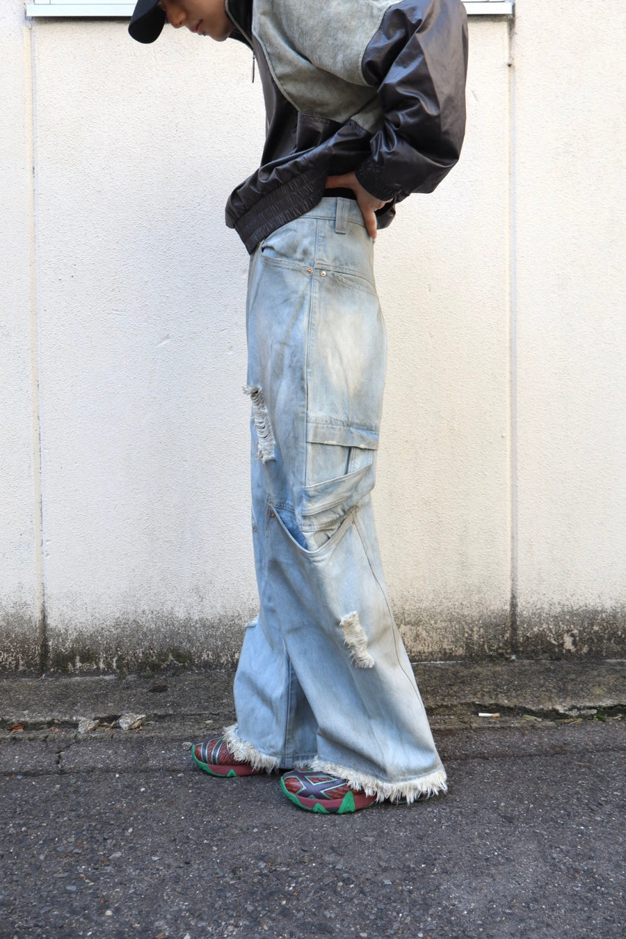 NAMESAKE  ANTONIO WASHED CARPENTER JEANS(POST INDIGO)