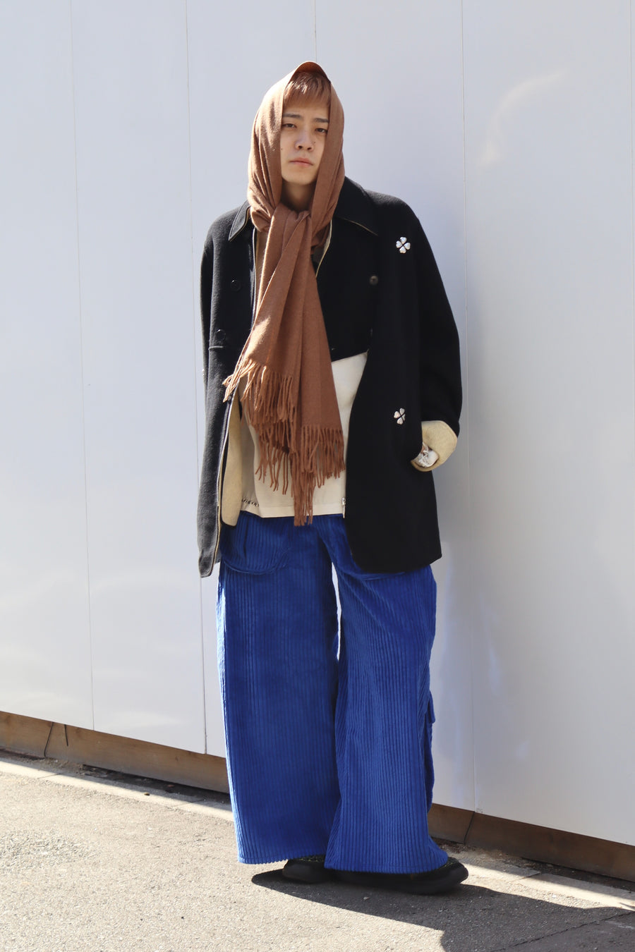 MASU  CLOVER ZIP-UP COAT(BLACK)