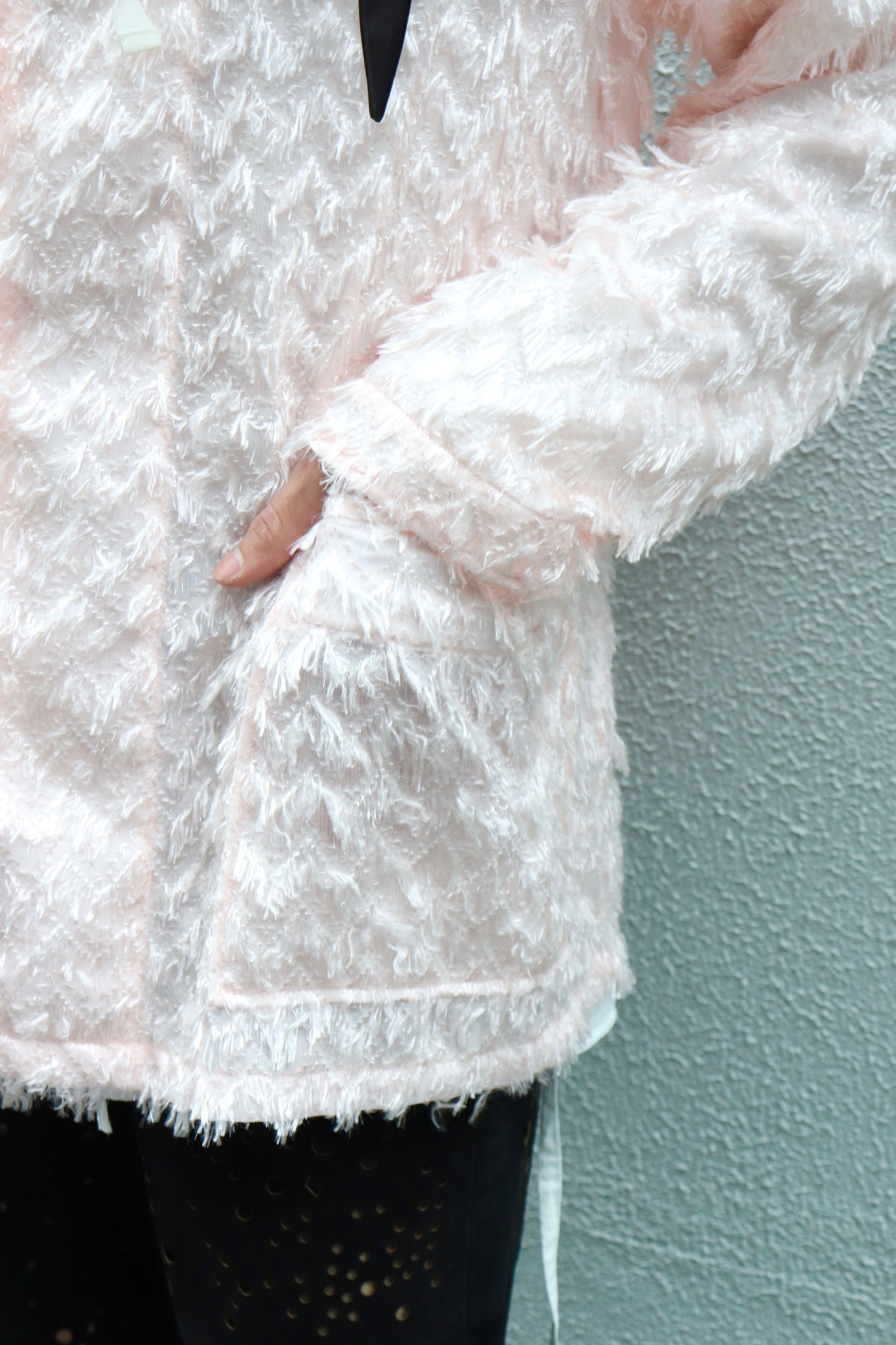 MASU(エムエーエスユー)のFLUFFY PAJAMA SHIRT BABY PINKの通販