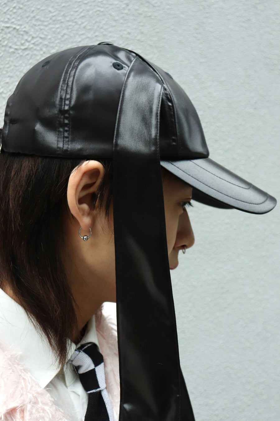 MASU  LONG EAR CAP(BLACK)