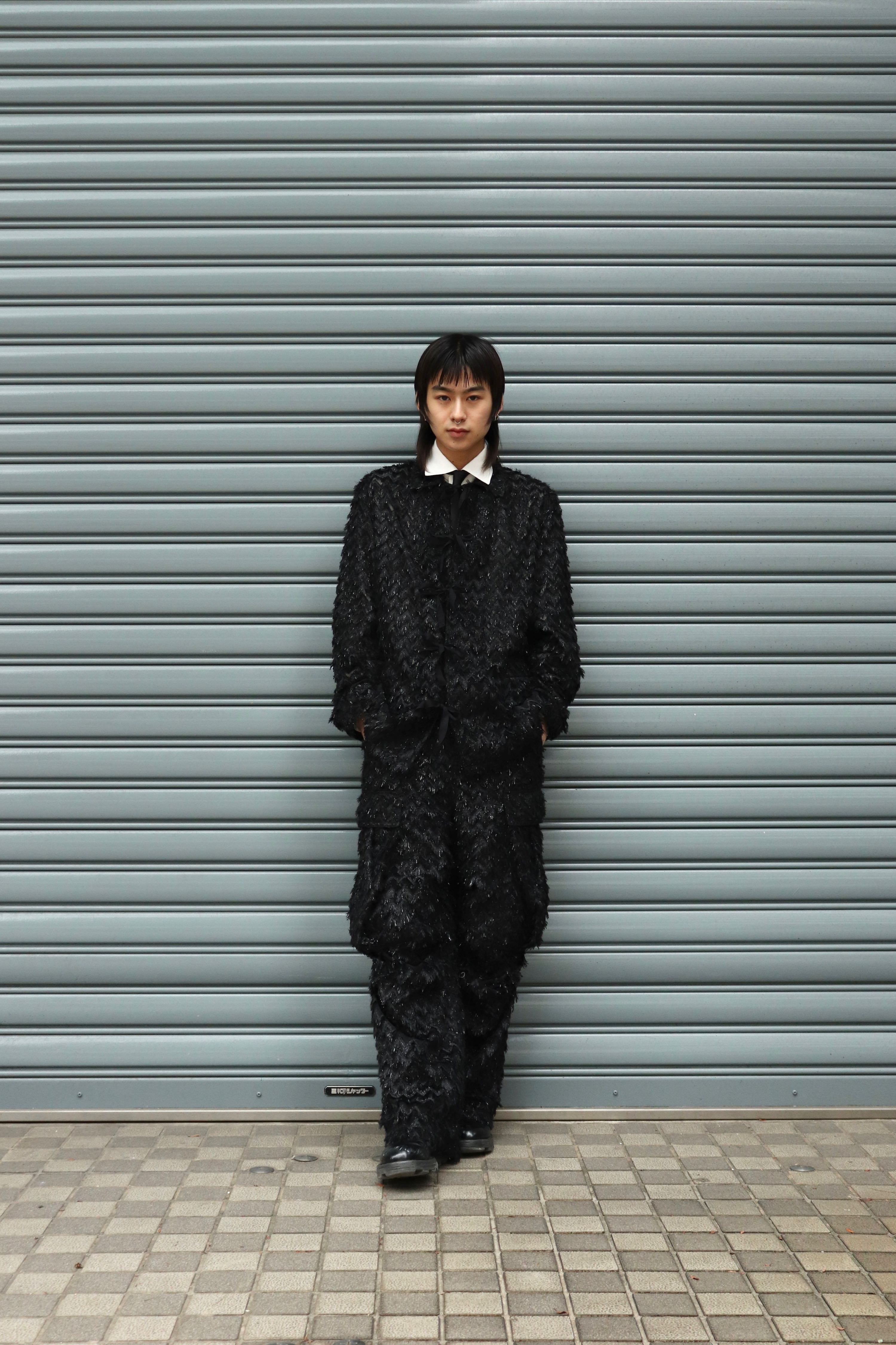 MASU(エムエーエスユー)のFLUFFY PAJAMA SHIRT BLACKの通販｜PALETTE