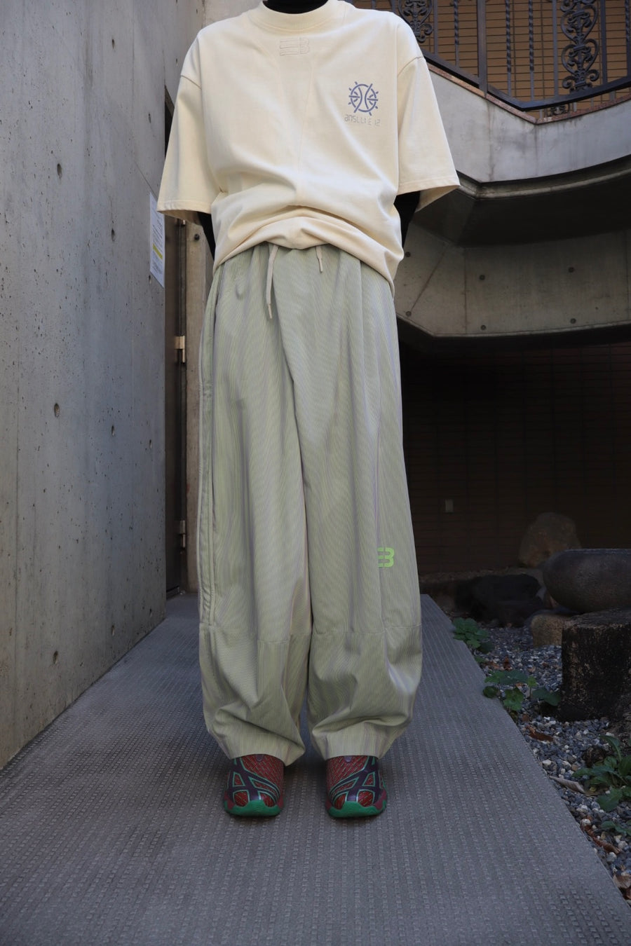 NAMESAKE  LAMAR CARROT WIDE TROUSERS