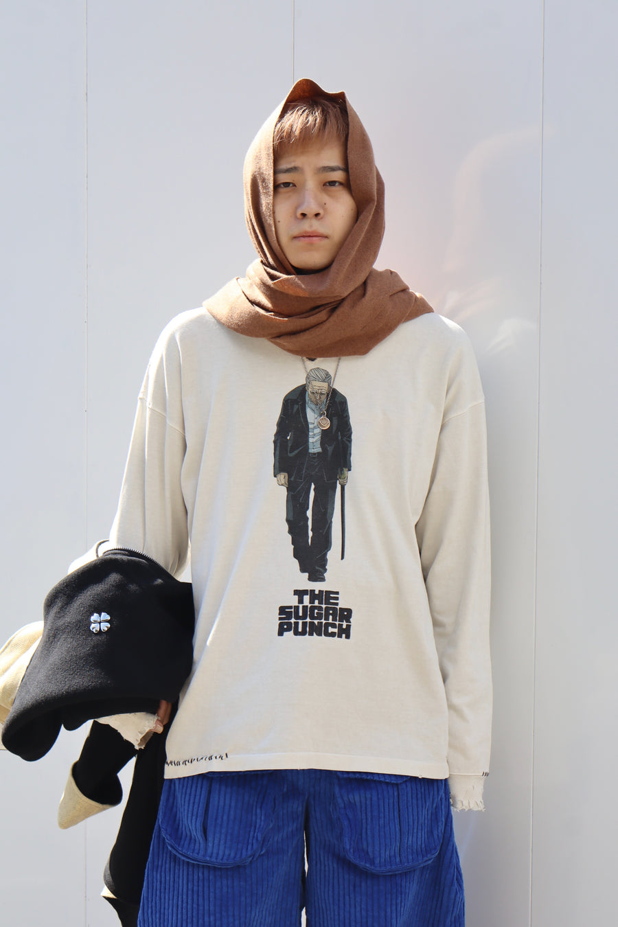 MINUS  L/S T-Shirt TAKAMURA(WHITE)