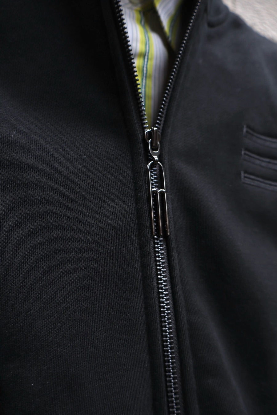NAMESAKE  HUGO GLOBE ZIP HOODIE(EUPHORIC BLACK)