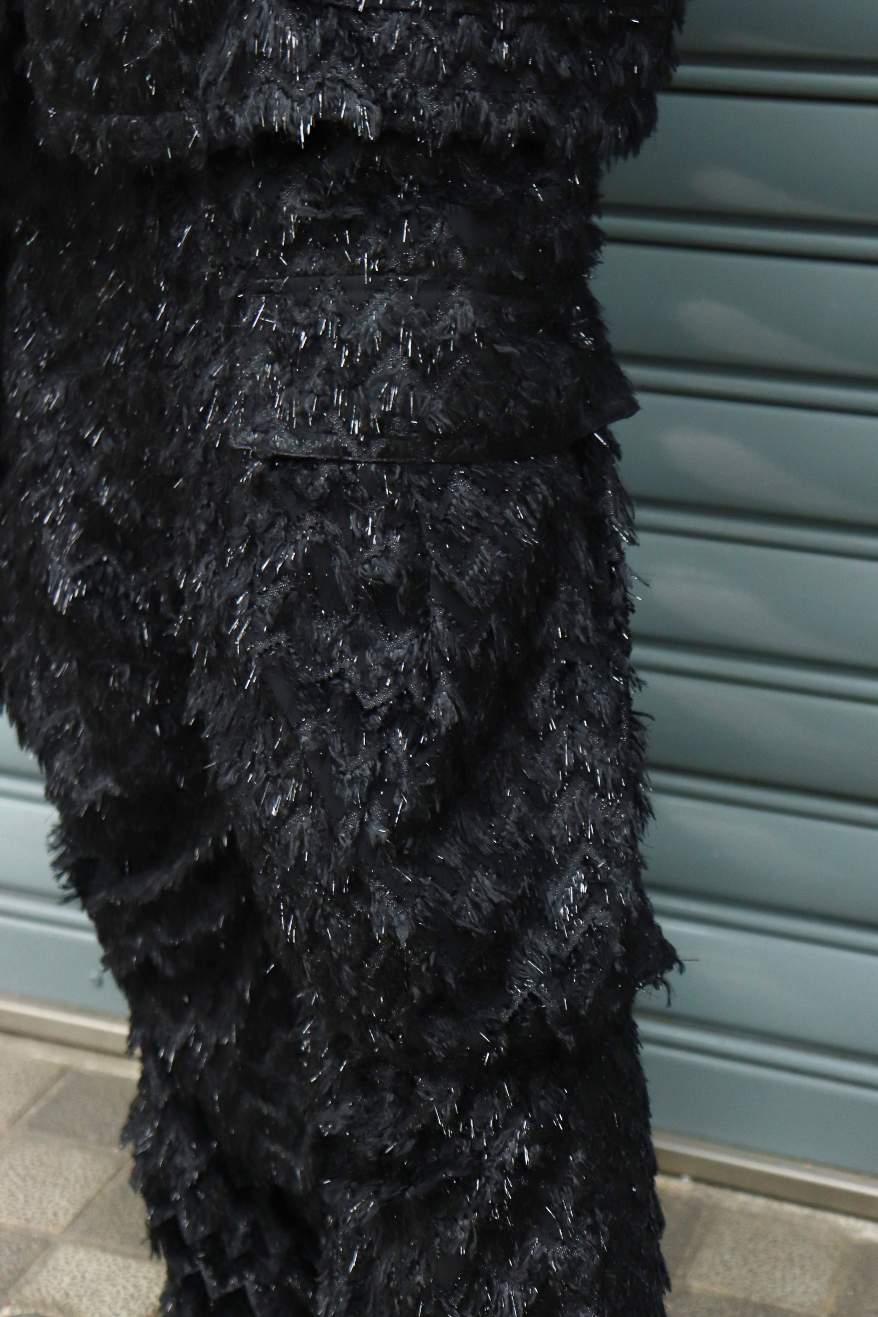 MASU(エムエーエスユー)のFLUFFY CARGO PANTS BLACKの通販｜PALETTE