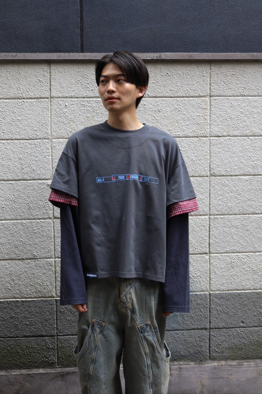 NAMESAKE  CHUCK 3-LAYERED TEE