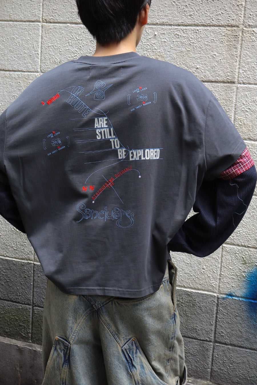 NAMESAKE  CHUCK 3-LAYERED TEE