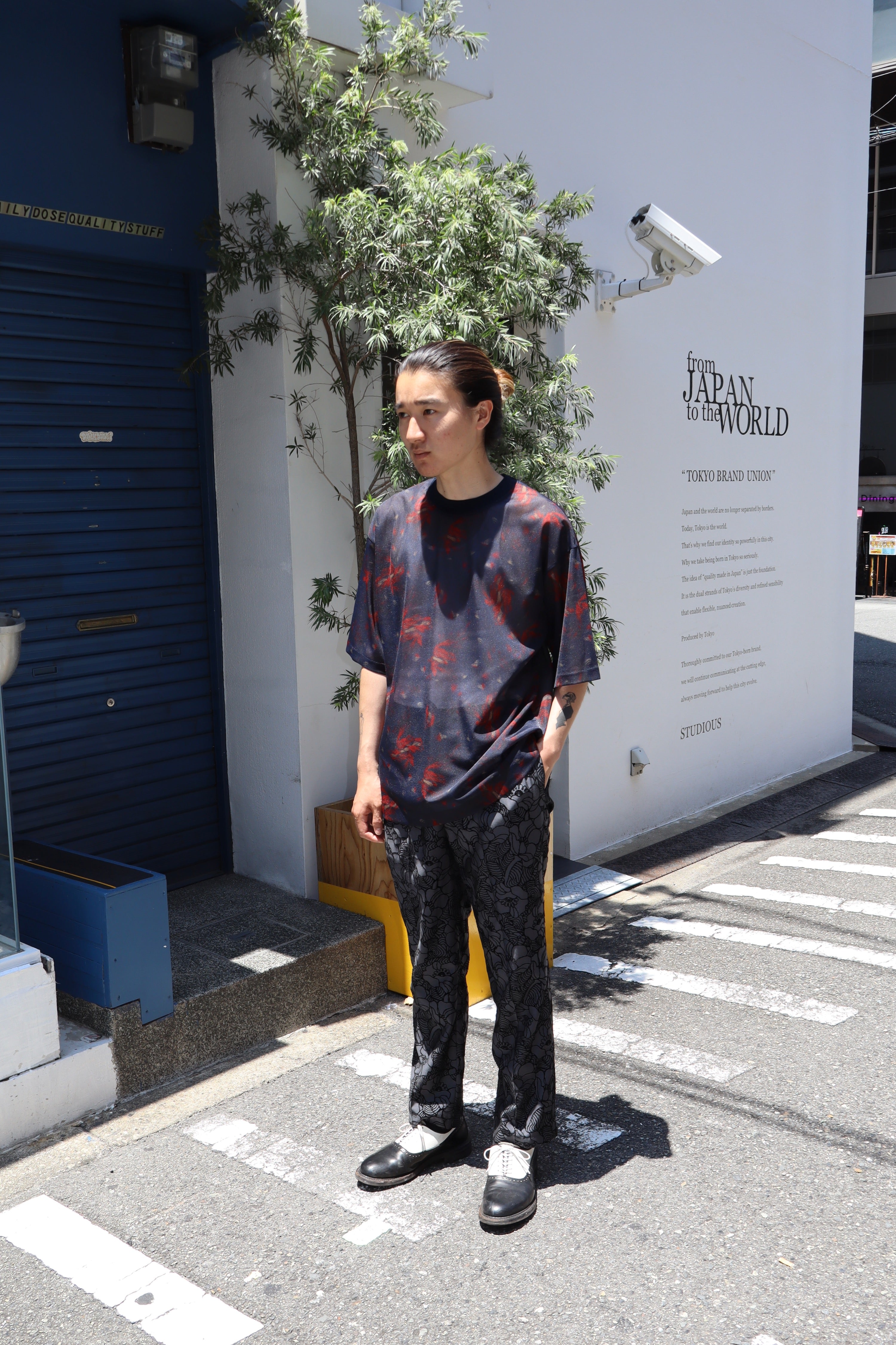 toga virilis velvet print pants 1月末まで掲載 TOGA VIRILIS TOGA
