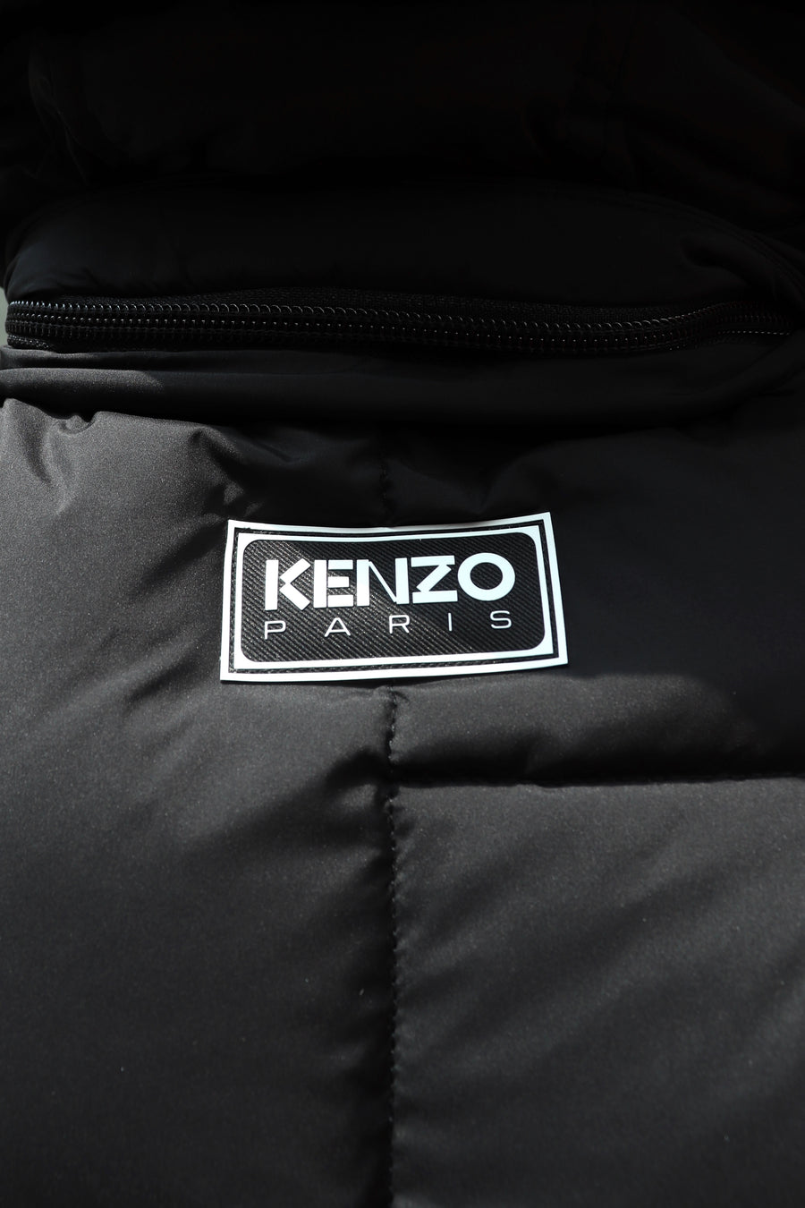 KENZO  KENZO WEAVE MID-LENGTH WINTER PARKA