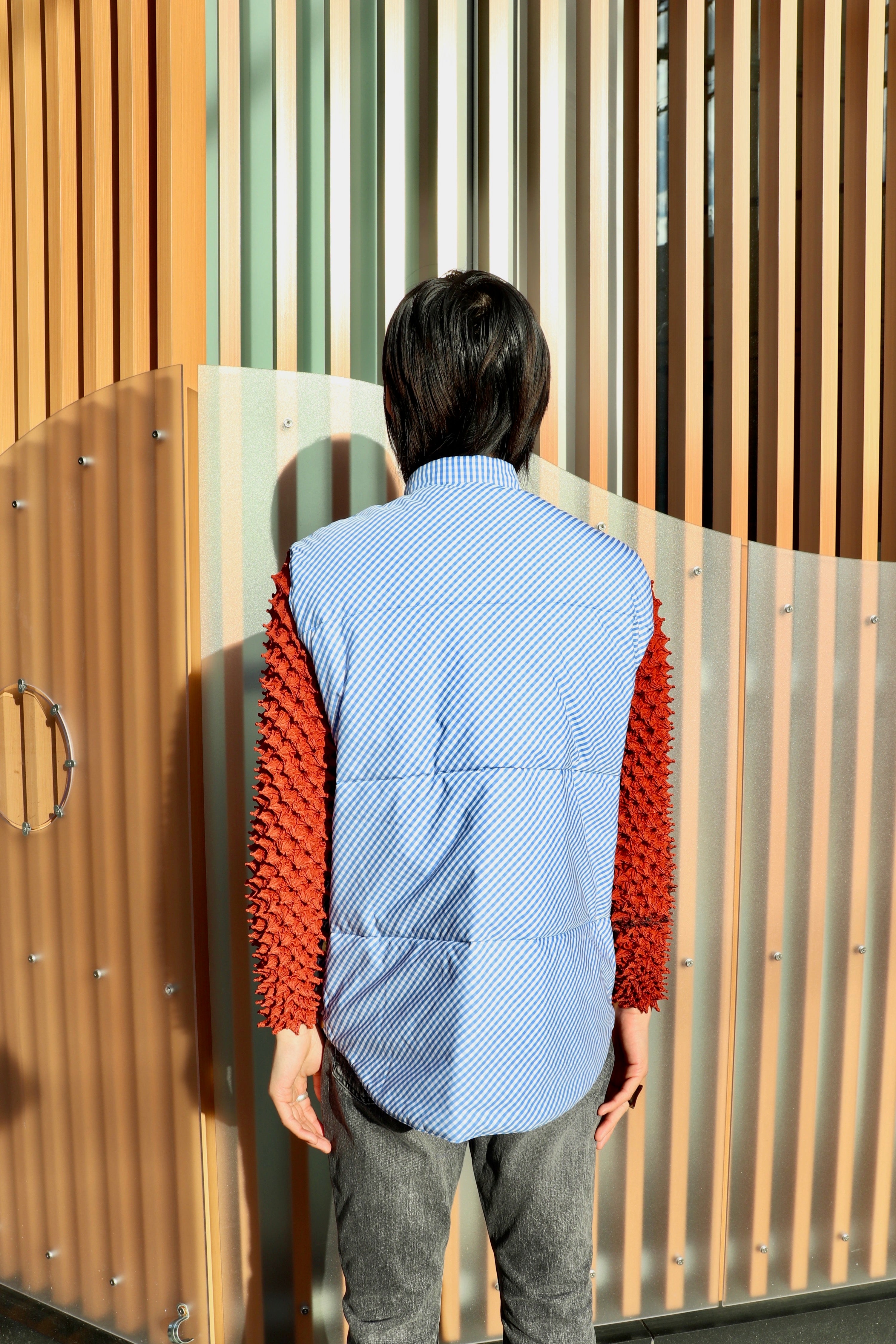 MASU(エムエーエスユー)のREVERSIBLE PADDED VEST NAVYの通販｜PALETTE