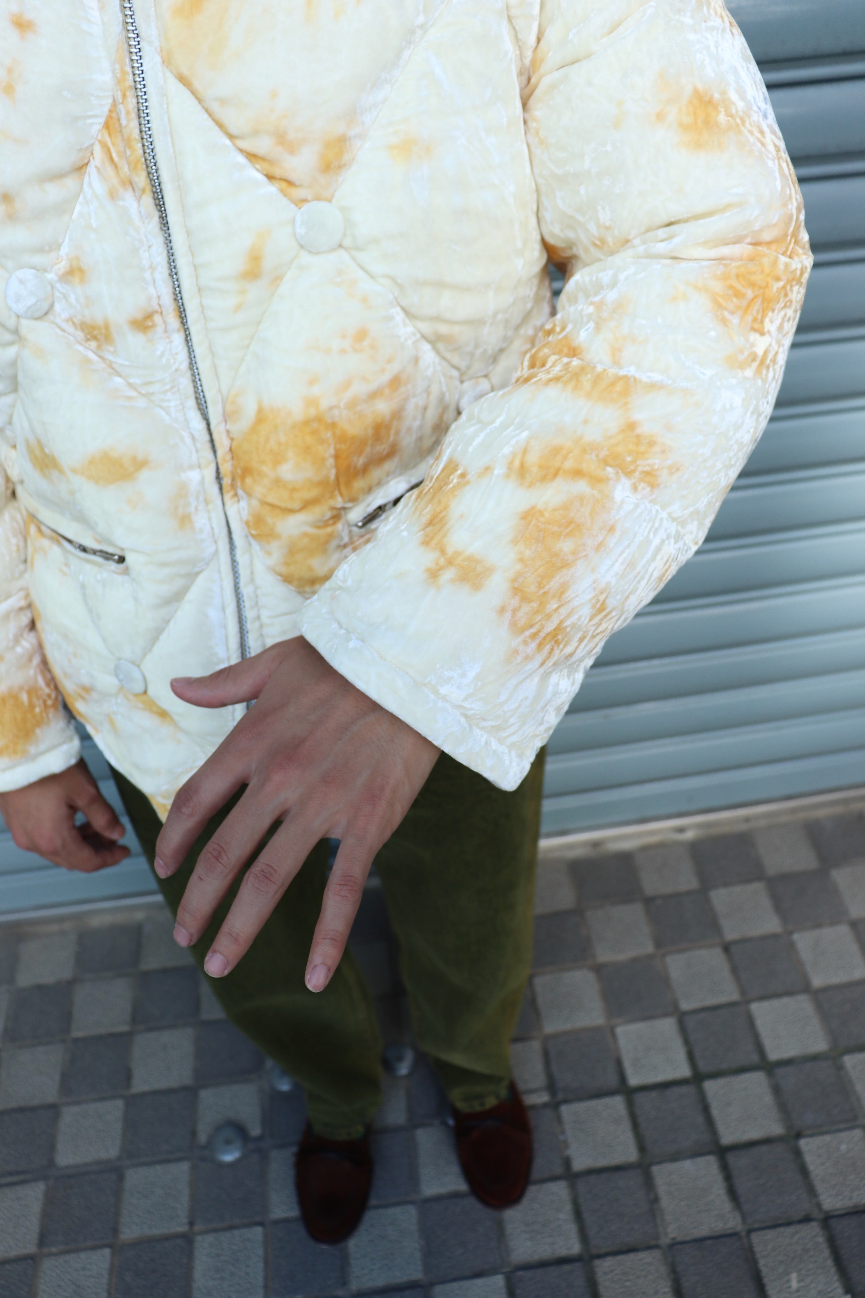 MASU(エムエーエスユー)のVICTORIAN SOFA DOWN JACKET WHITEの通販 