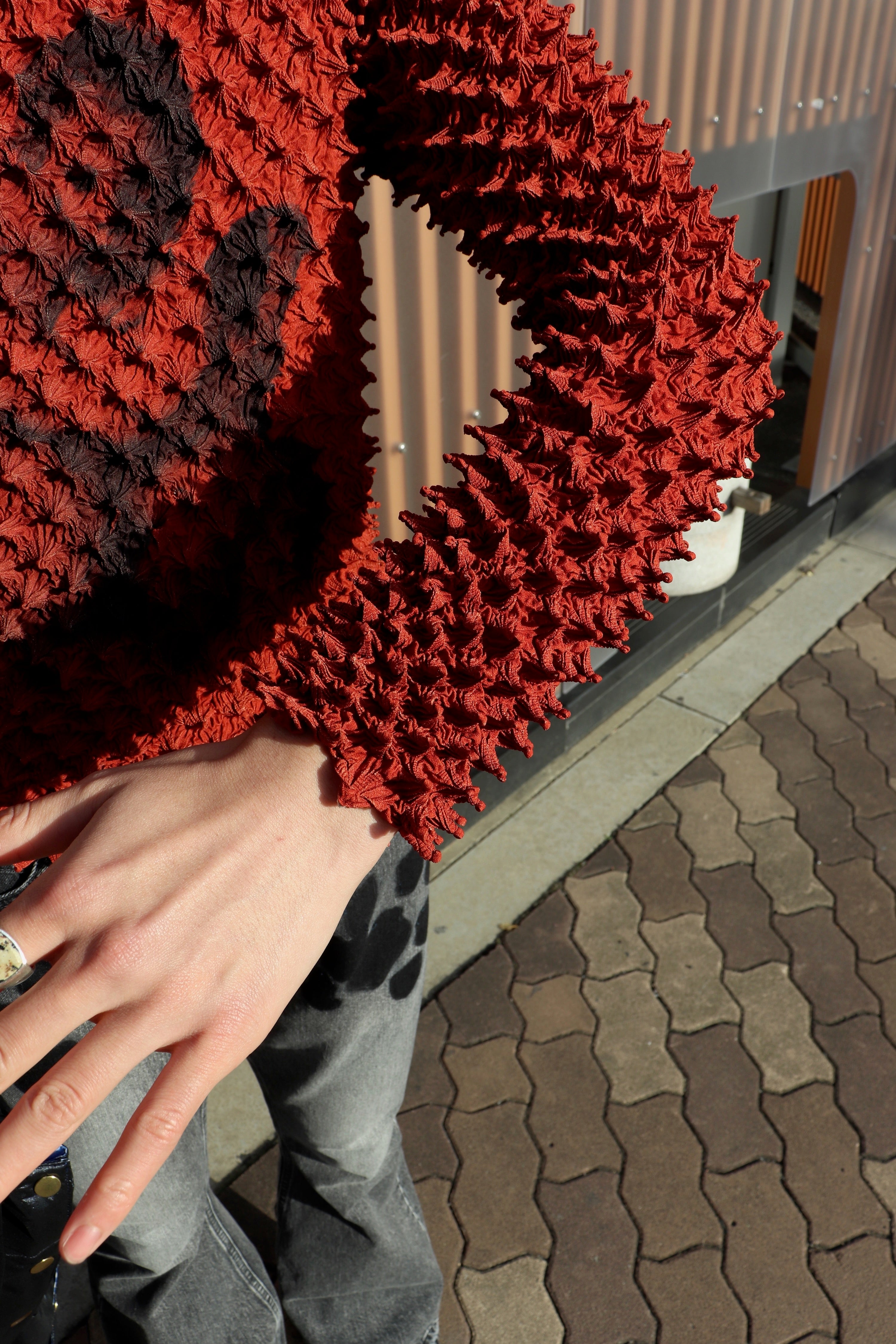 MASU Spiky スパイキー トップス レッド 赤 46 Spiky Sweatshirt - Red - MASU– MASU Official Online Store