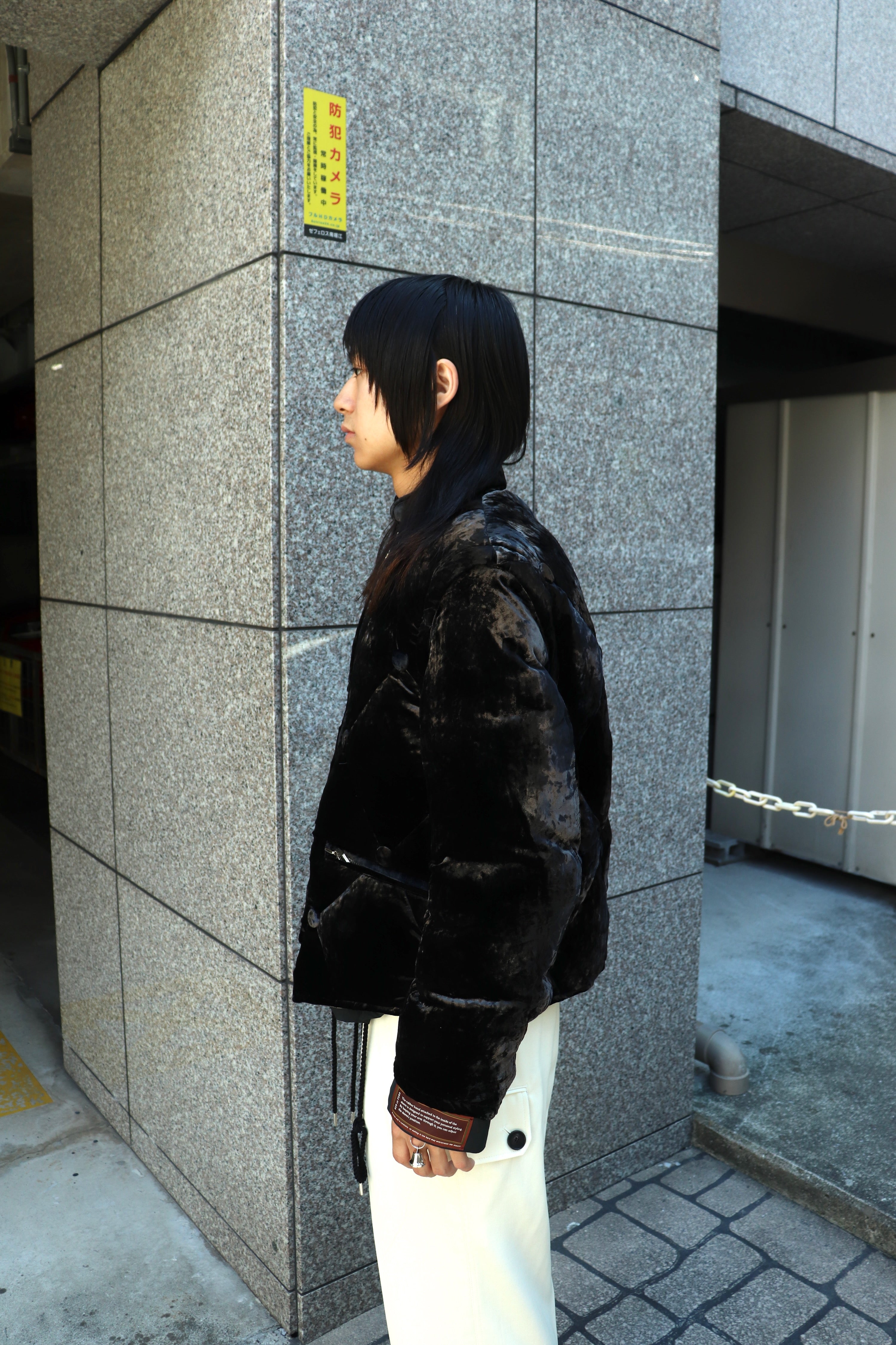 美品✨ゴーストオブハーレム ファー付きダウンジャケット　ブラック　M 美品✨ゴーストオブハーレム ファー付きダウンジャケット ブラック M