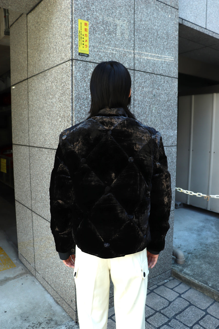 MASU  VICTORIAN SOFA DOWN JACKET(BLACK)