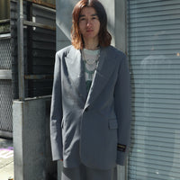 SOSHIOTSUKI(ソウシオオツキ)のINSIDE LAPEL JACKET GRAYの通販｜PALETTE art  aliveのオンラインショップ – PALETTE art alive ONLINE STORE