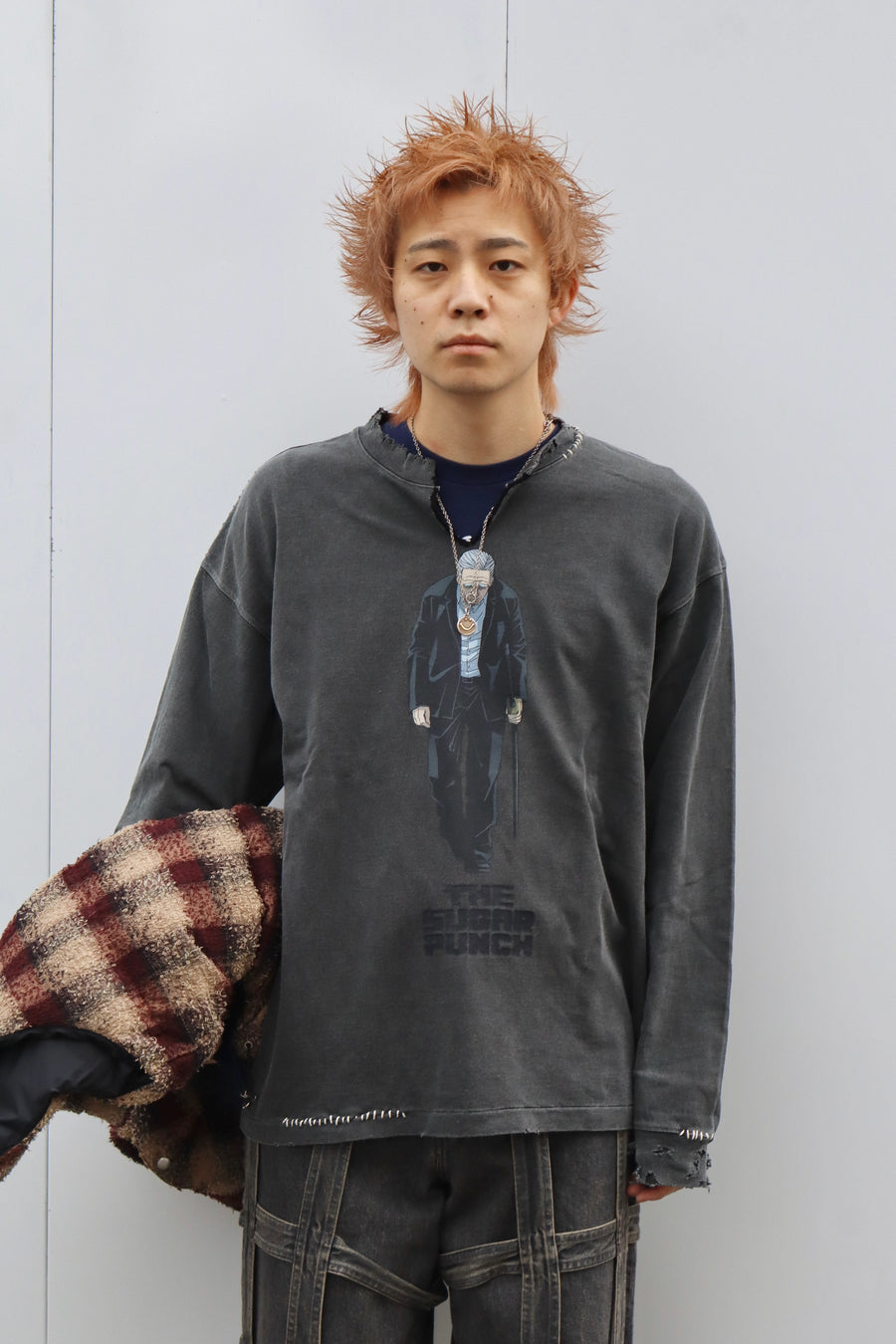 MINUS  L/S T-Shirt TAKAMURA(BLACK)