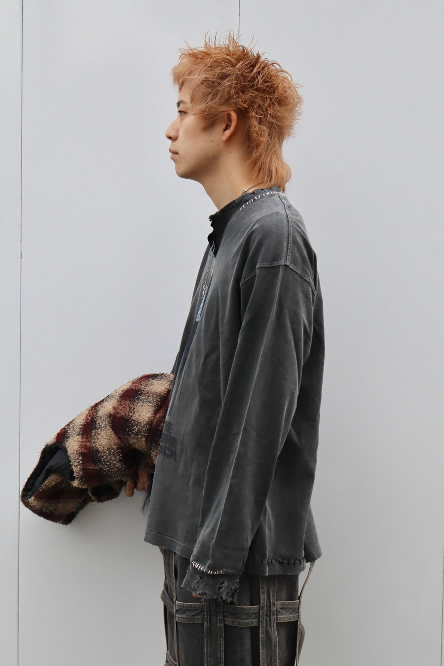 MINUS  L/S T-Shirt TAKAMURA(BLACK)