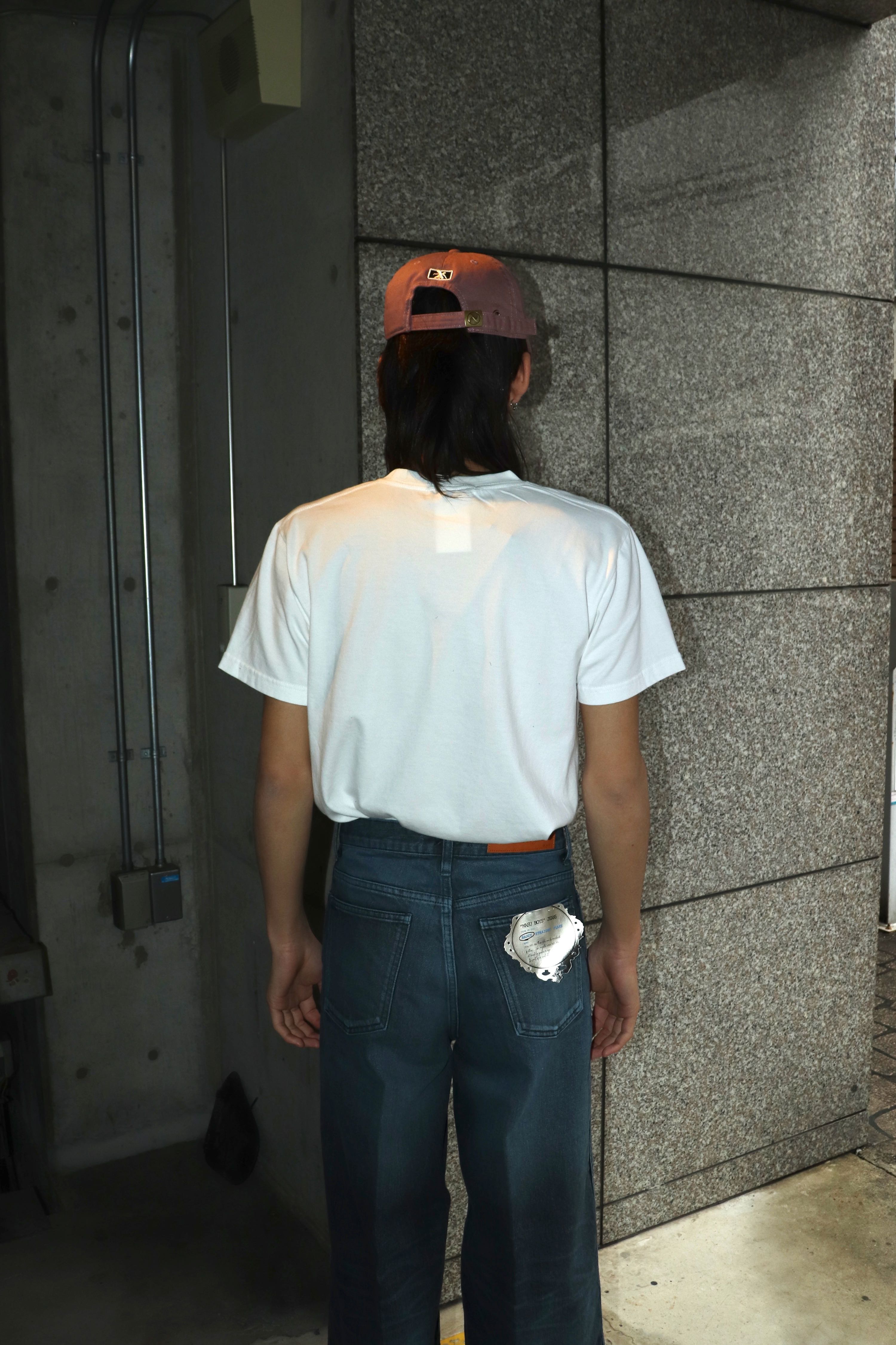 MASU(エムエーエスユー)のFLOCKY DOLL HARNESS T-SHIRT WHITEの通販
