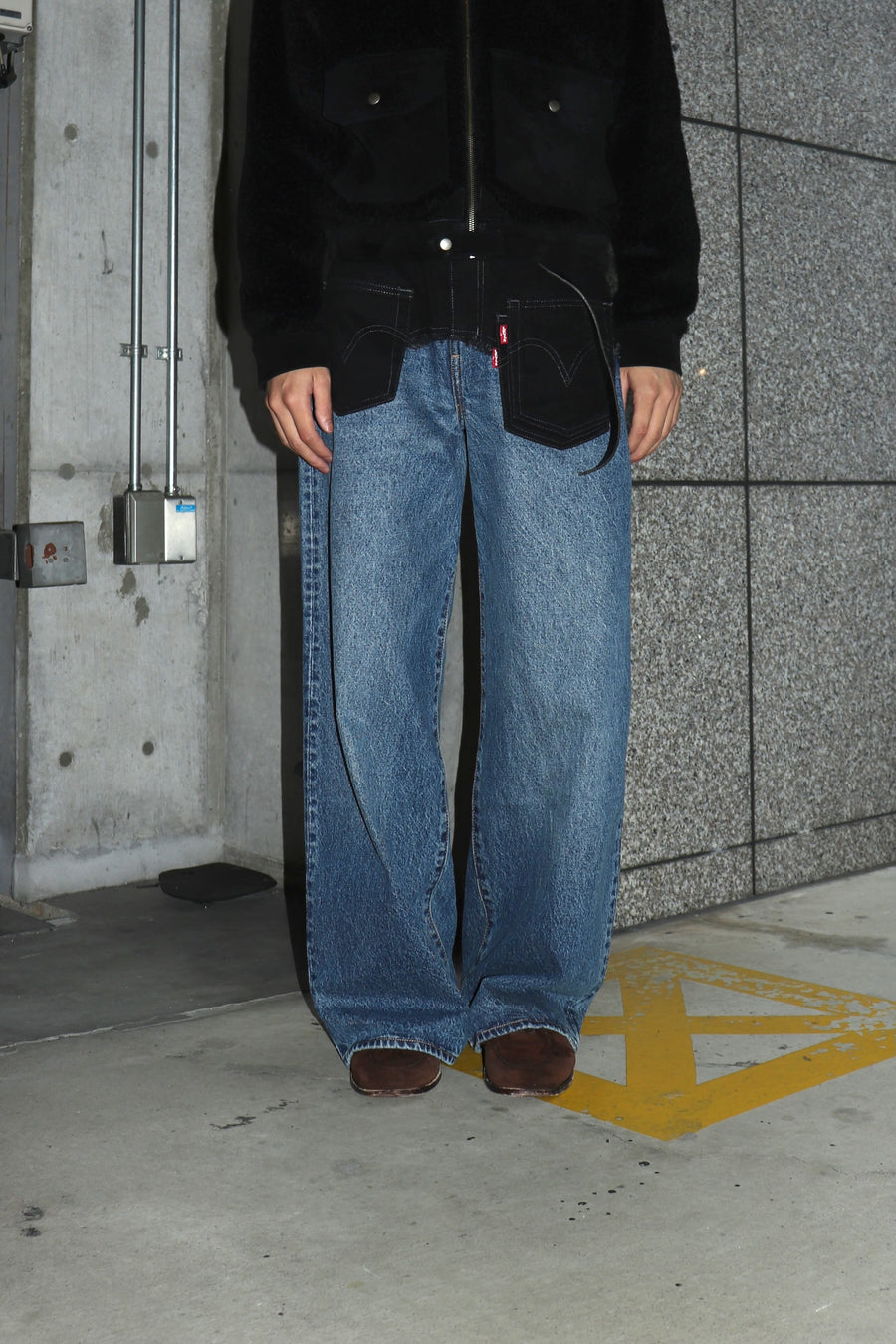 ANDERSSON BELL  LEVIS X ADSB BAGGY JEAN