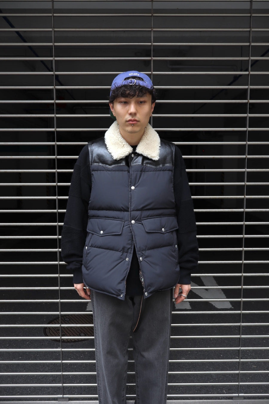 シュガーヒル　sugarhill 23aw ダウンベスト　サイズ2 SUGARHILL(シュガーヒル)のDOWN VEST BLACKの通販｜PALETTE art alive