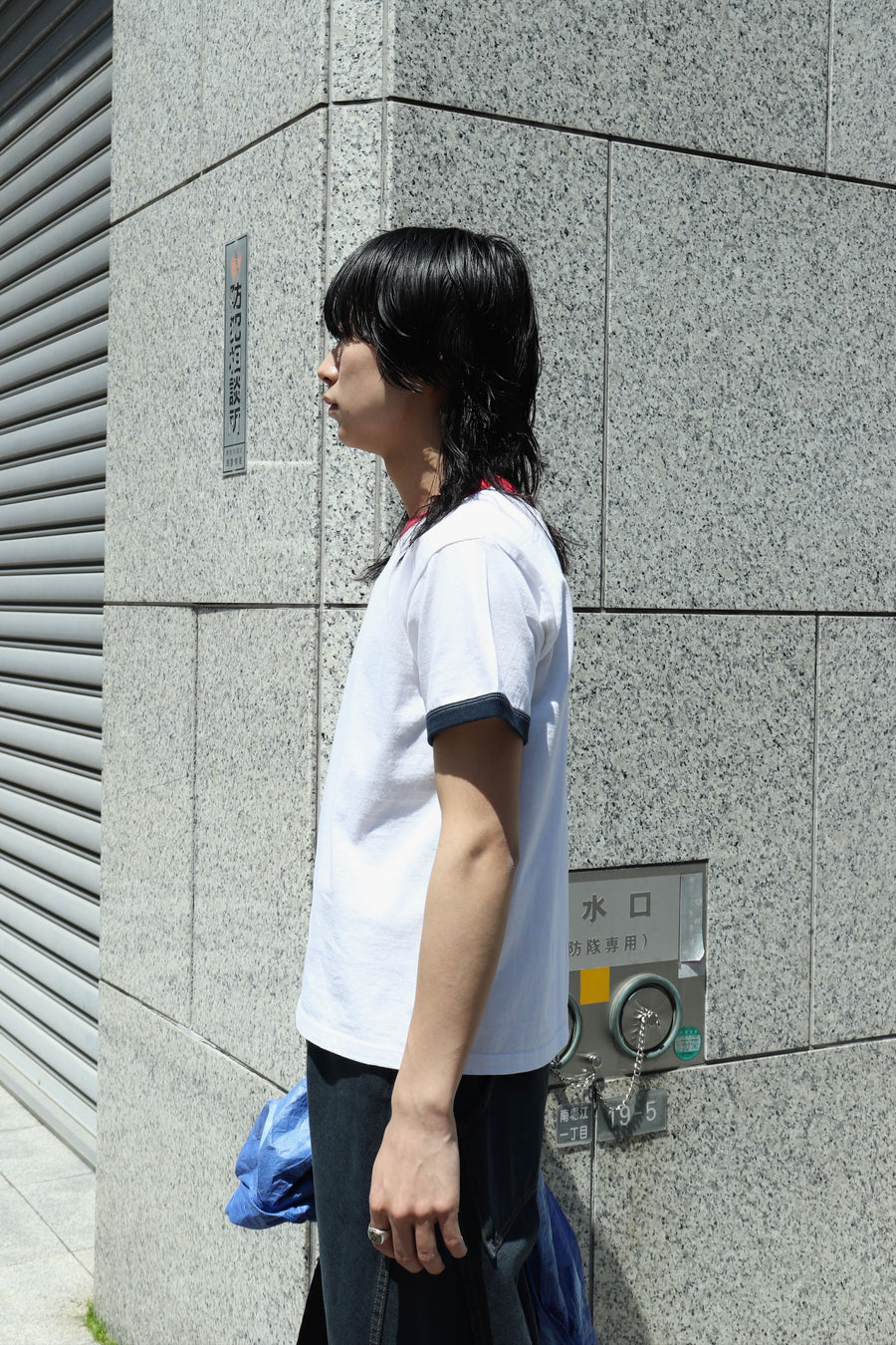 soe  Ripped Ringer T Shirts