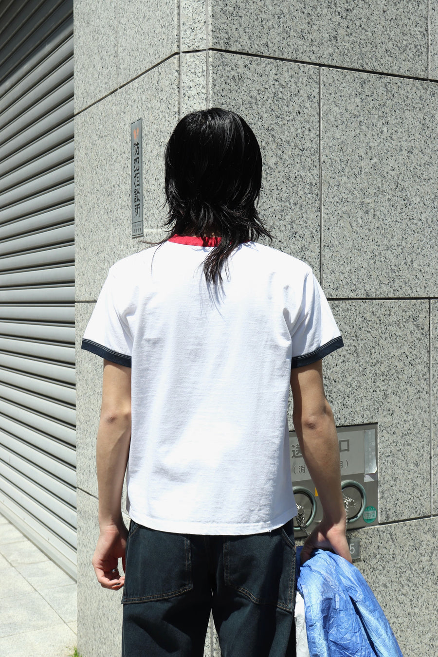 soe  Ripped Ringer T Shirts