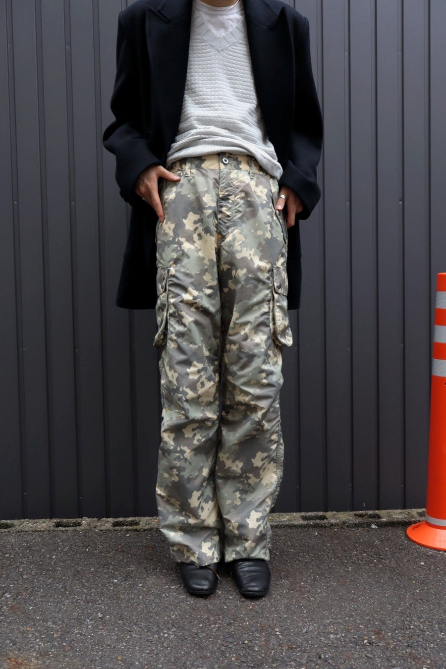 SUGARHILL  NYLON CARGO PANTS