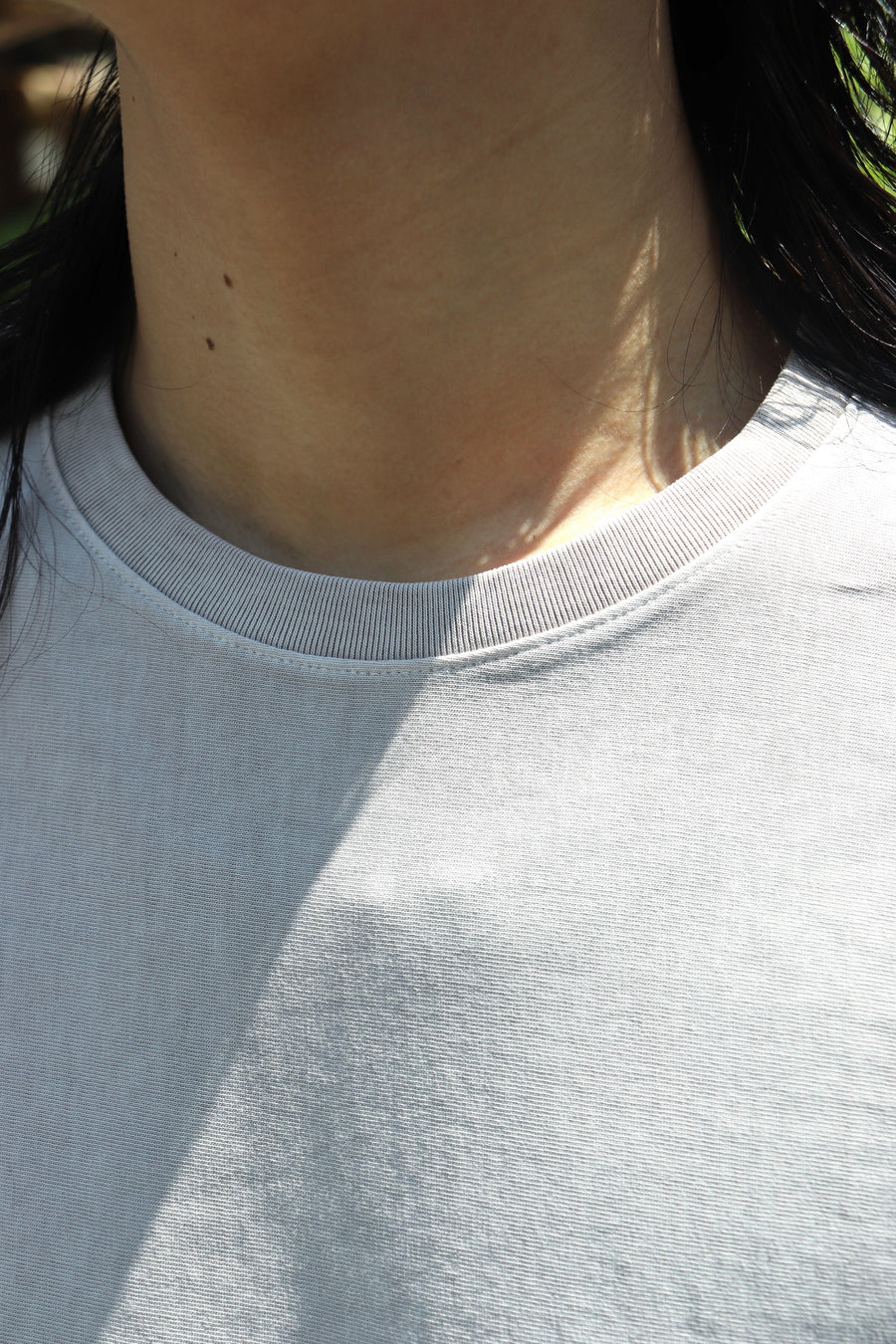 soe  Over Dye Round Hem Tall Tee(FADED L.PINK)