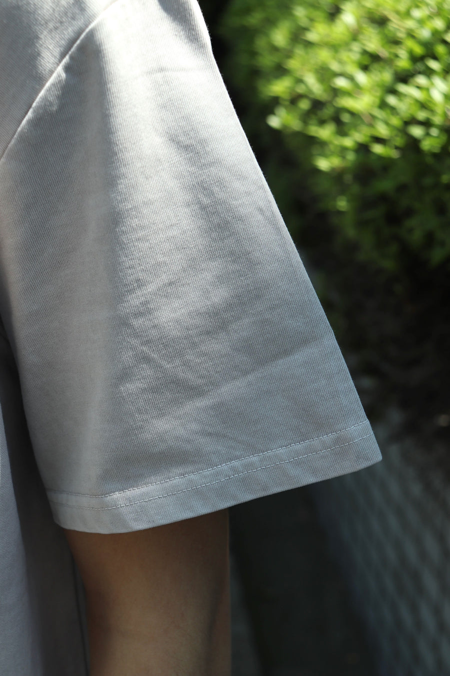 soe  Over Dye Round Hem Tall Tee(FADED L.PINK)