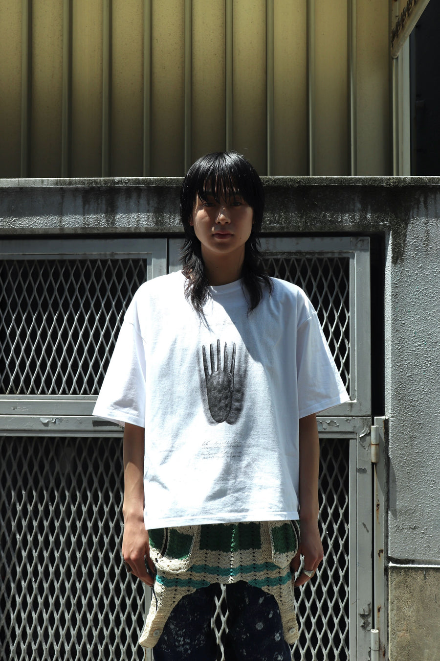 LEH  Contemporary Big Size Slit T-SH