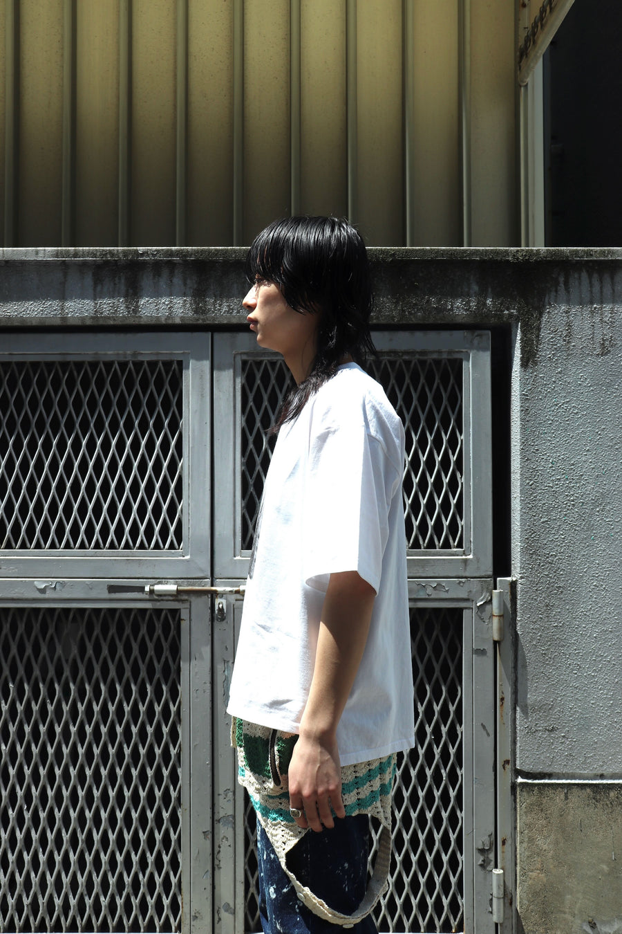 LEH  Contemporary Big Size Slit T-SH