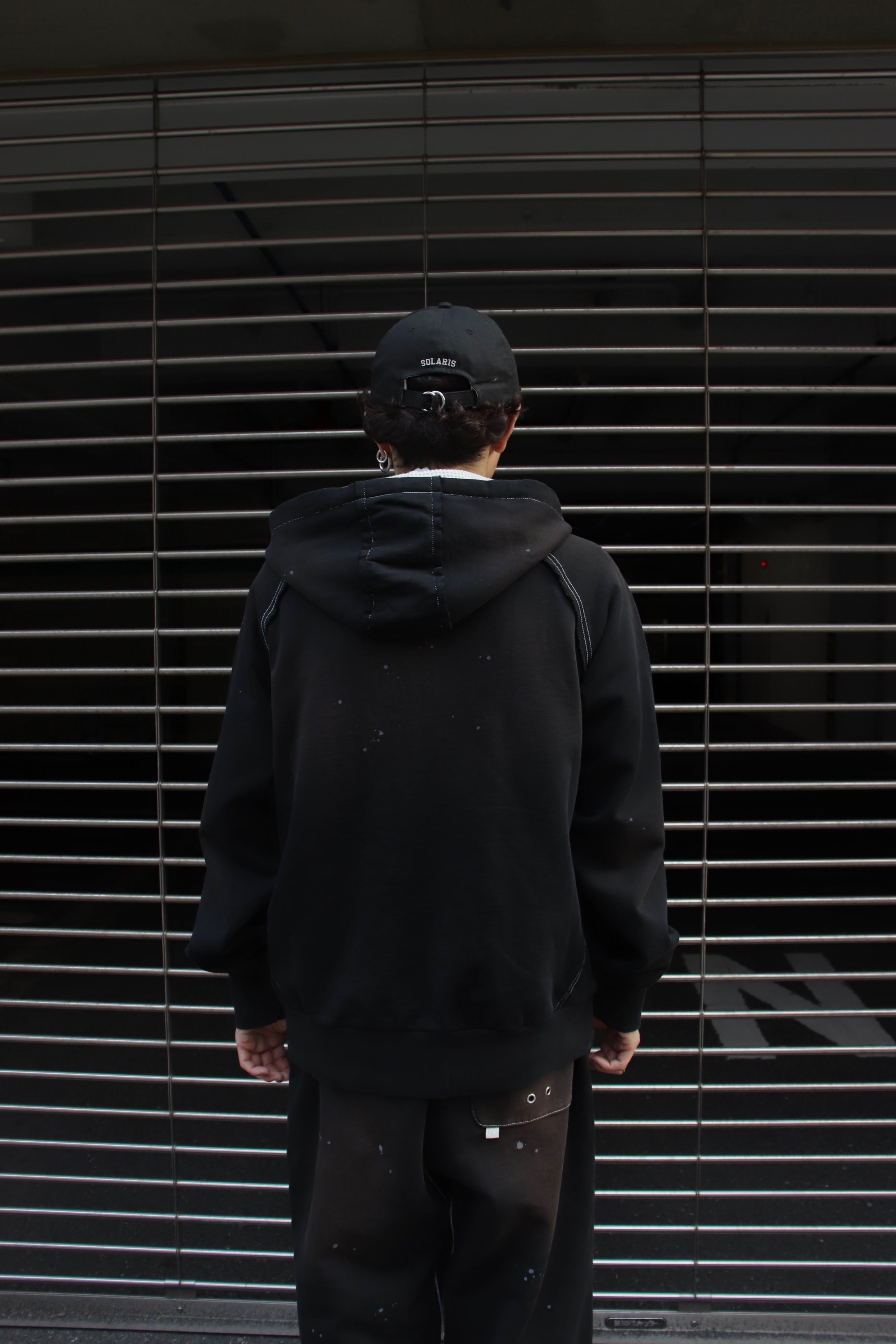 FAF(エフエーエフ)のAGED ZIP UP HOODIE BLACKの通販｜PALETTE art