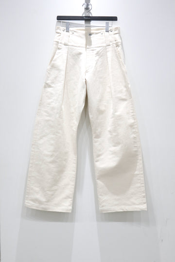 FILME FILLED  Waist Adjust Pants(ECRU)