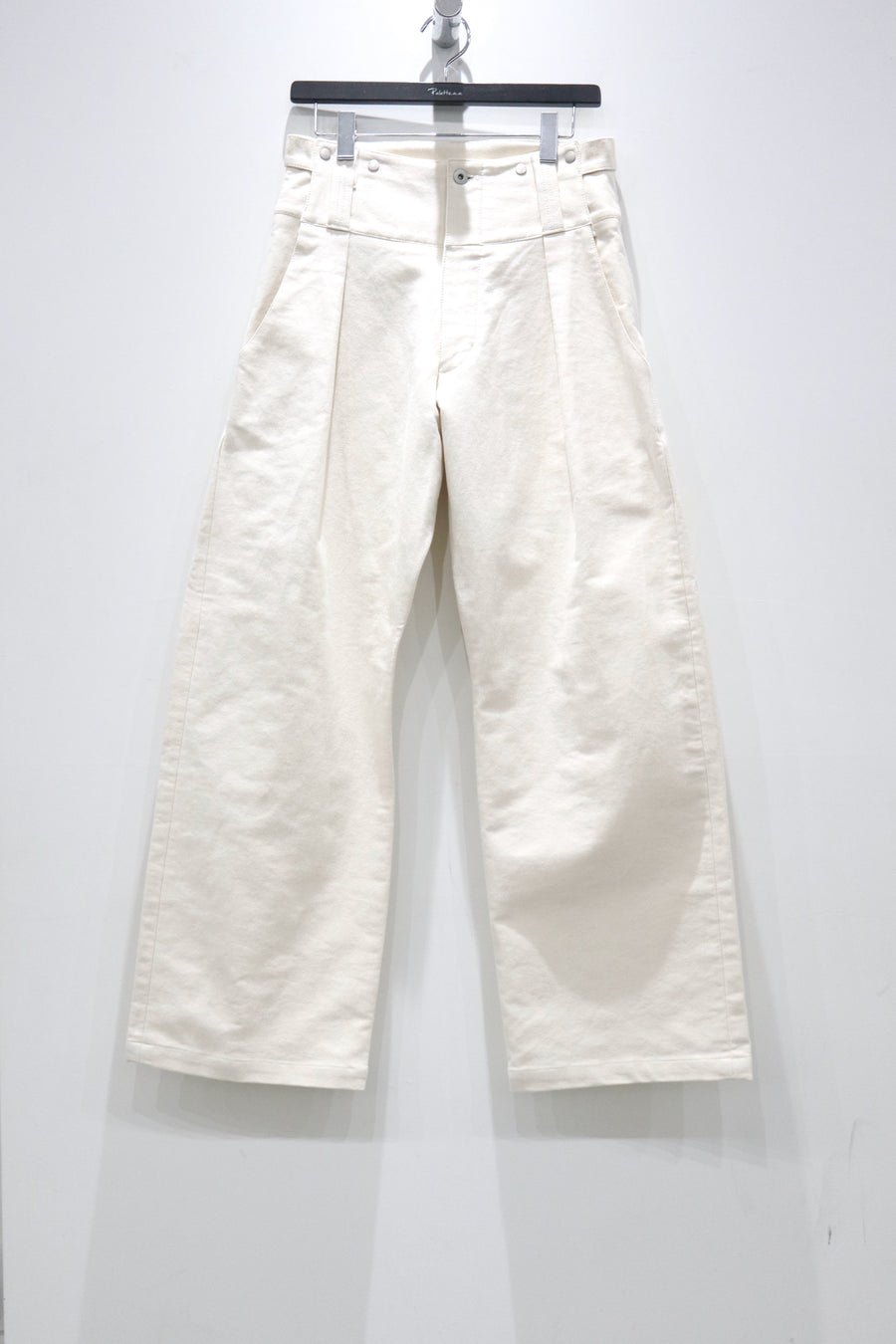 FILME FILLED  Waist Adjust Pants(ECRU)