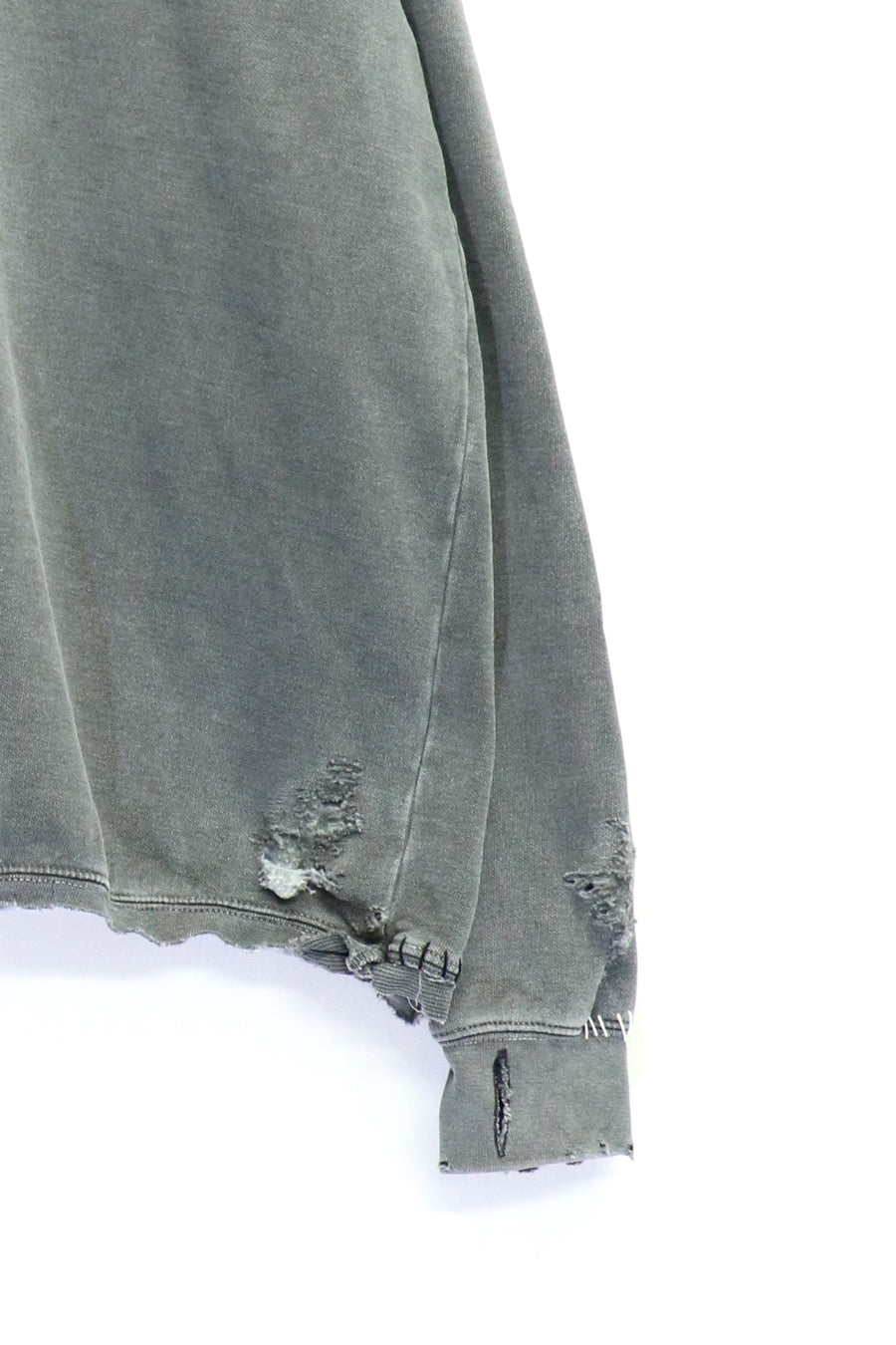 MINUS  Inactive Crew Sweat With Repaired