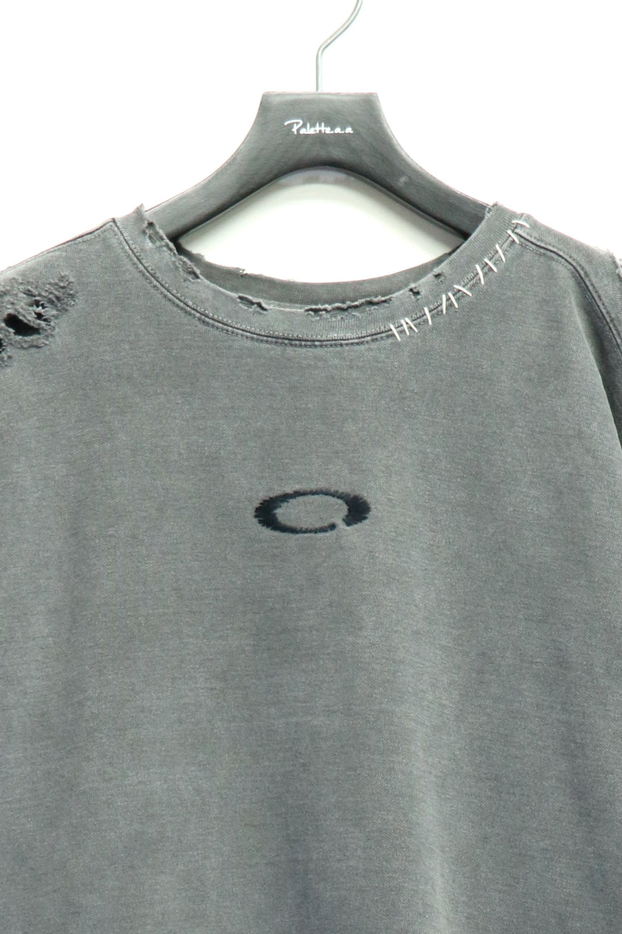 MINUS  Inactive Crew Sweat With Repaired