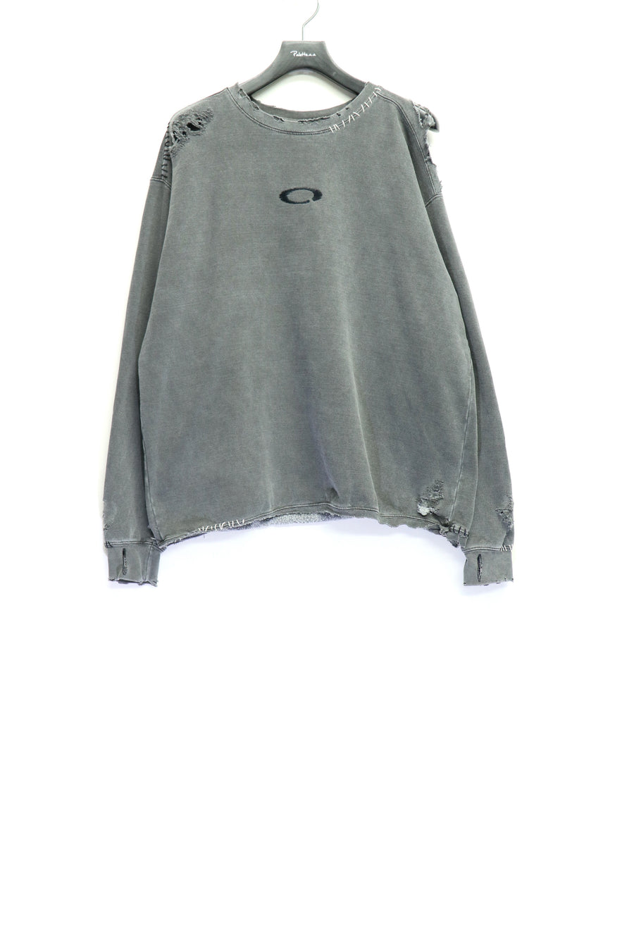 MINUS  Inactive Crew Sweat With Repaired