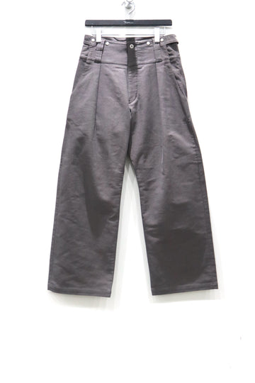 FILME FILLED  Waist Adjust Pants(CHARCOAL GRAY)
